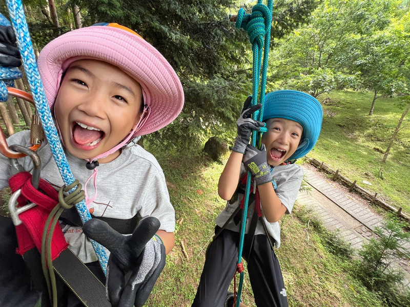 自然の中で思い切り体を動かせる