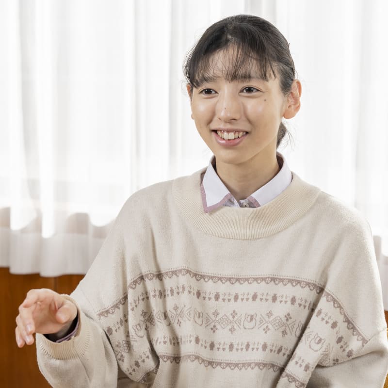 増田瑞綺先生（教育推進部 副部長 理科主任）