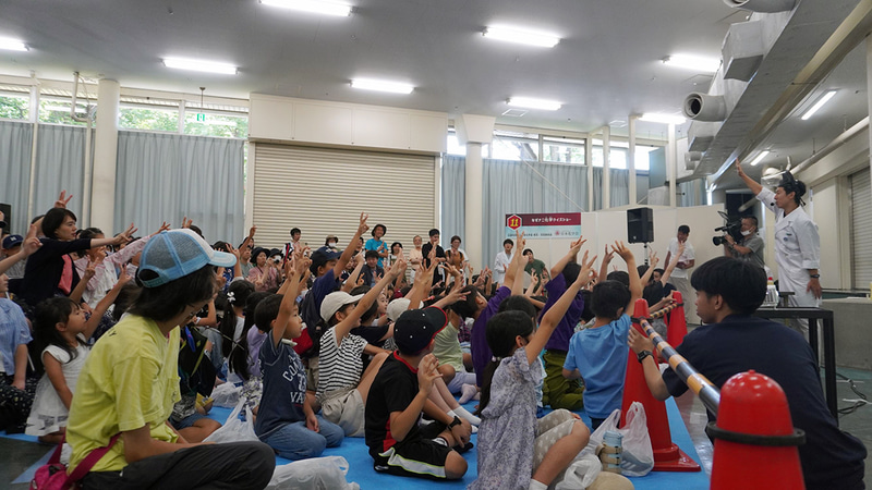 2024年に実施したステージイベントの様子