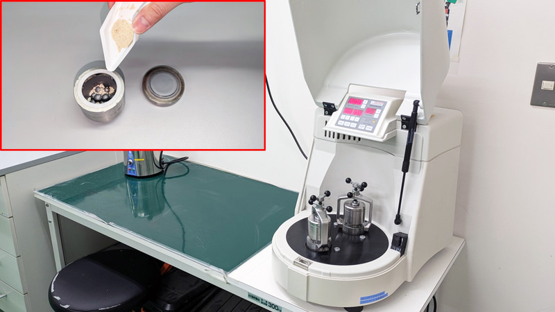 メカノケミカル処理に用いた装置