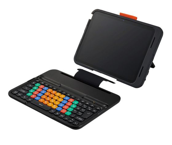 ケースとキーボードを分離可能で、持ち出すときはケース単体で利用できる