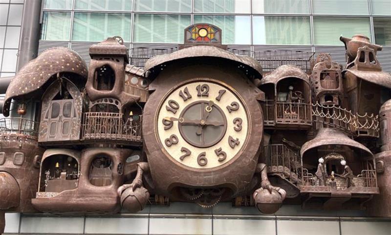 「宮崎 駿デザインの日テレ大時計見学ツアー」