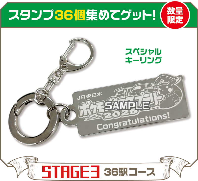 STAGE2（36駅コース）の賞品