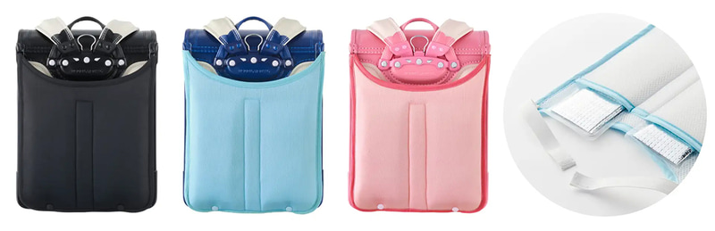 ひんやり背あてパッド（軽量保冷剤付き）