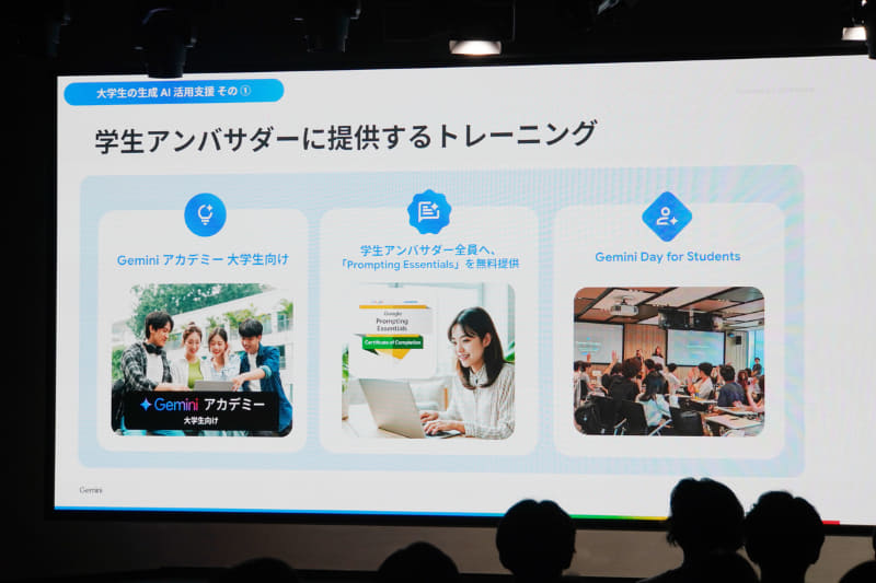 Google AI学生アンバサダープログラムで提供されるトレーニング