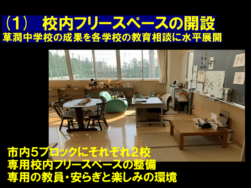 校内フリースペースの開設