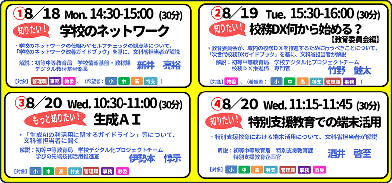 GIGA StuDX推進チームのメンバーや文部科学省関係者が登壇