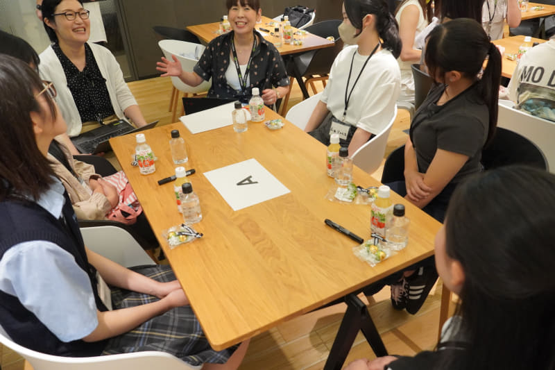 NVIDIA女性社員と質問など交流が行なわれた