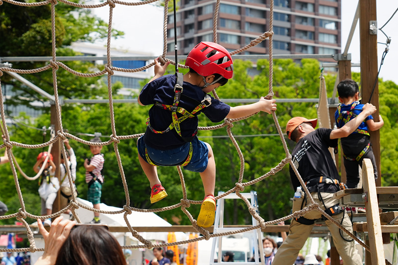 株式会社フォレストアドベンチャーが、イオンモール熊本との共催により、期間限定イベント「フォレストアドベンチャーがやってくる!!」を開催