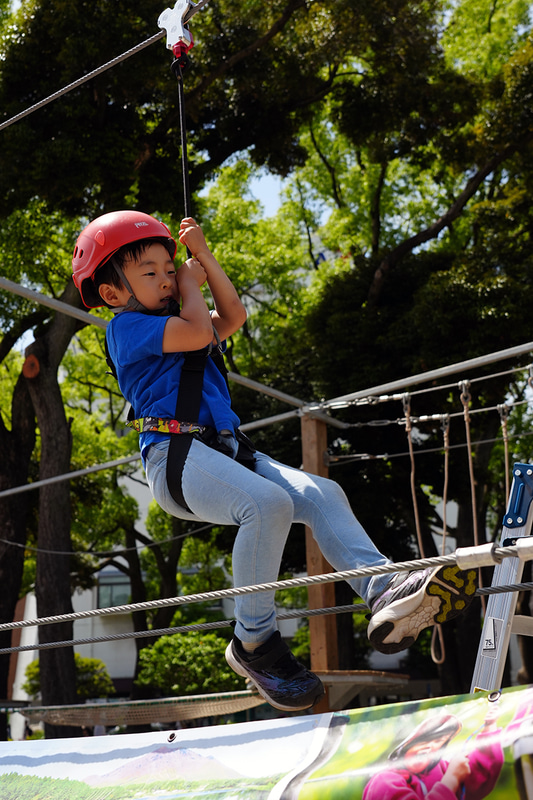 樹上アクティビティの体験イメージ