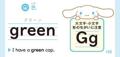 大文字と小文字で形が違うアルファベットをフォロー