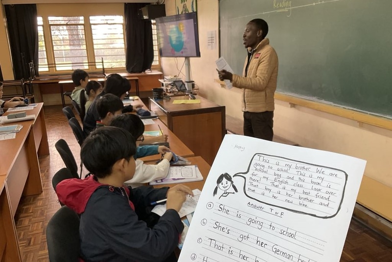 「English Time」の様子（写真提供：著者）