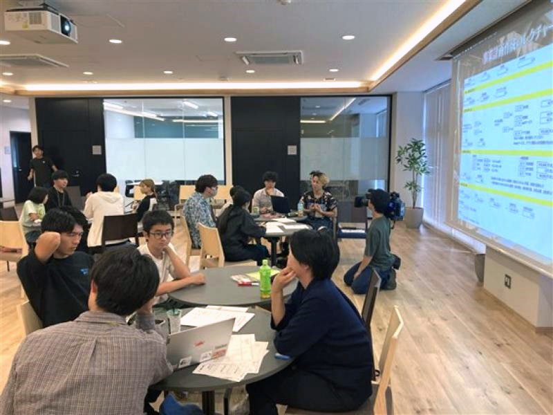 チームビルディングの様子