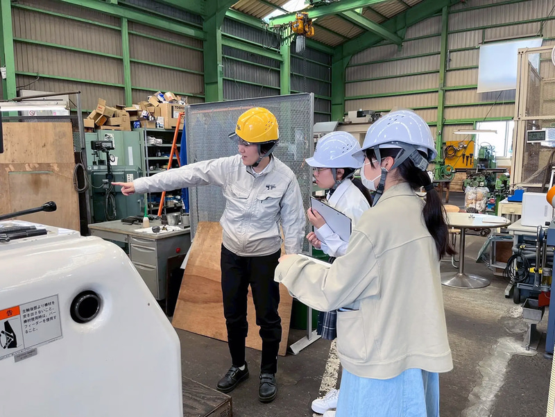 ものづくりの現場を体験