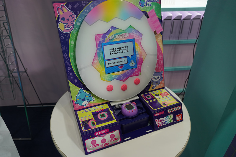 「Lab Tama」にたまごっちパラダイスを接続すると、Lab Tamaで操作できる