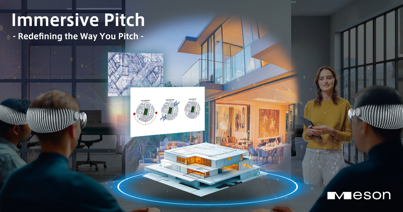 MESONが提供する空間プレゼンテーションツール「Immersive Pitch」
