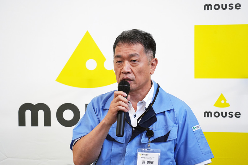 株式会社マウスコンピューター 代表取締役社長 軣 秀樹氏