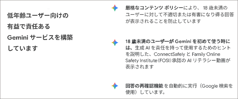 生成AIを子供たちが安全に使うためのGoogleの取り組み