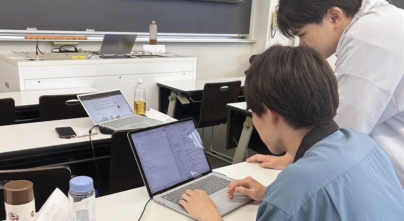 参加学生の様子