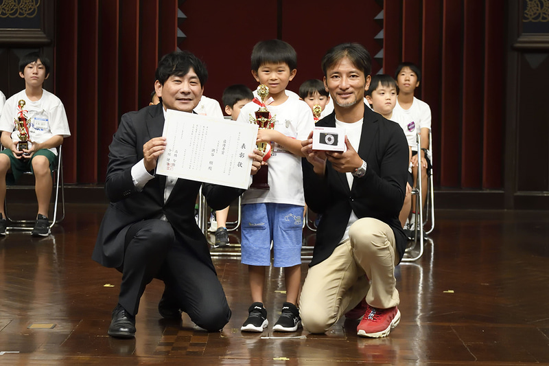 ベーシックコースの部 最優秀賞 大高青山教室 小学1年生 潮谷 樹さん