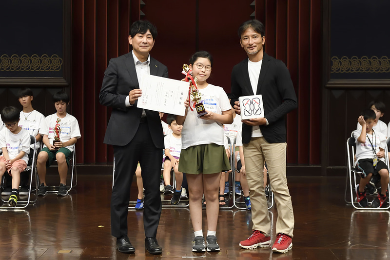 テクニカルコンテスト優勝 浦和コルソ教室 小学6年生 鋒城佑香さん