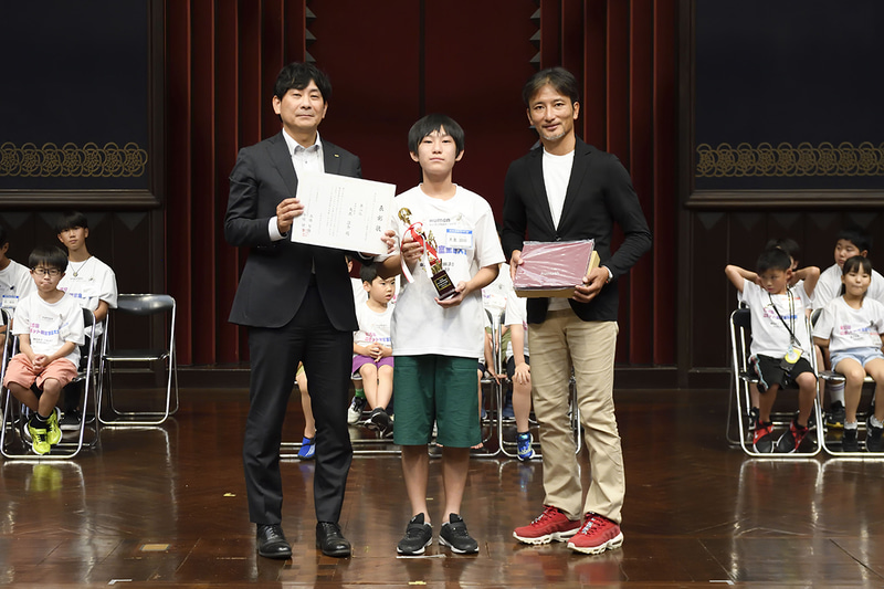 2位は東陽町教室 中学1年生 大北涼介さん