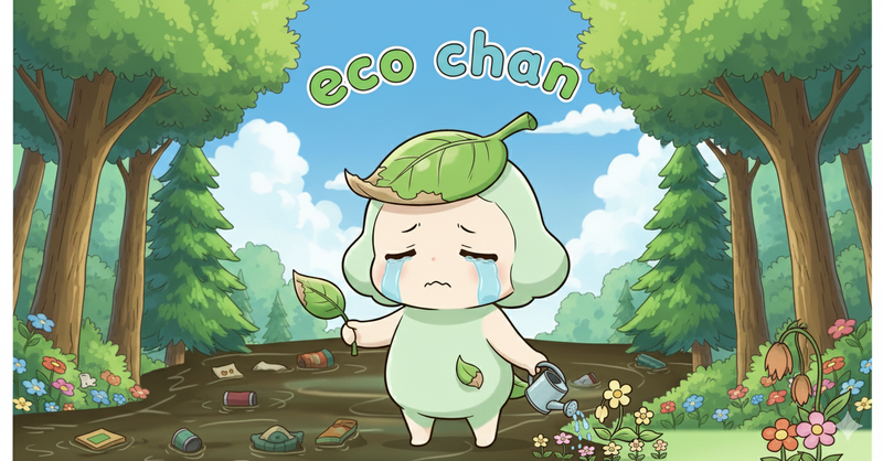 Geminiで生成。プロンプトは「<span class="em italic color gray">汚れた川を見て悲しんでいる場面</span>」