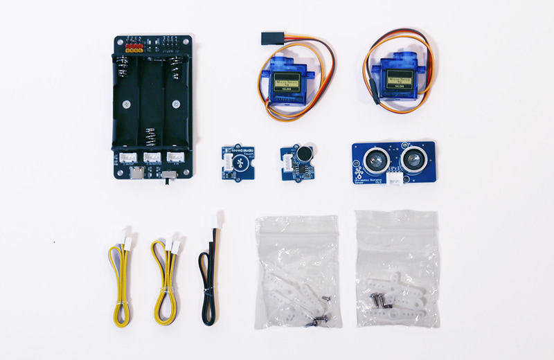 メイカーボード コミュニケーションパッケージの同梱内容