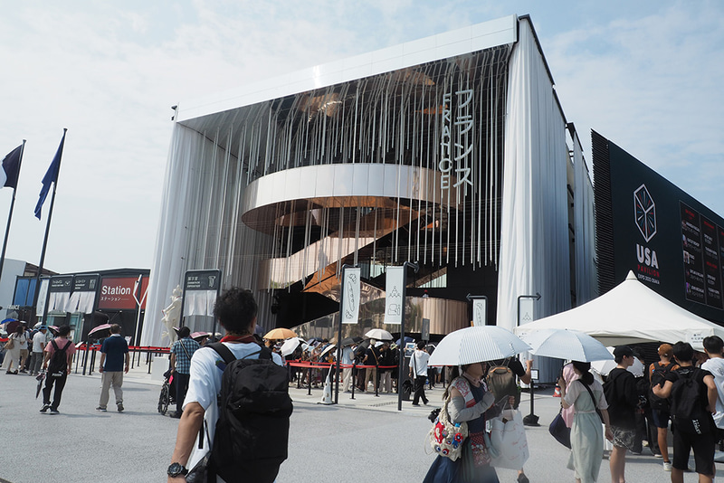 フランス館の外観