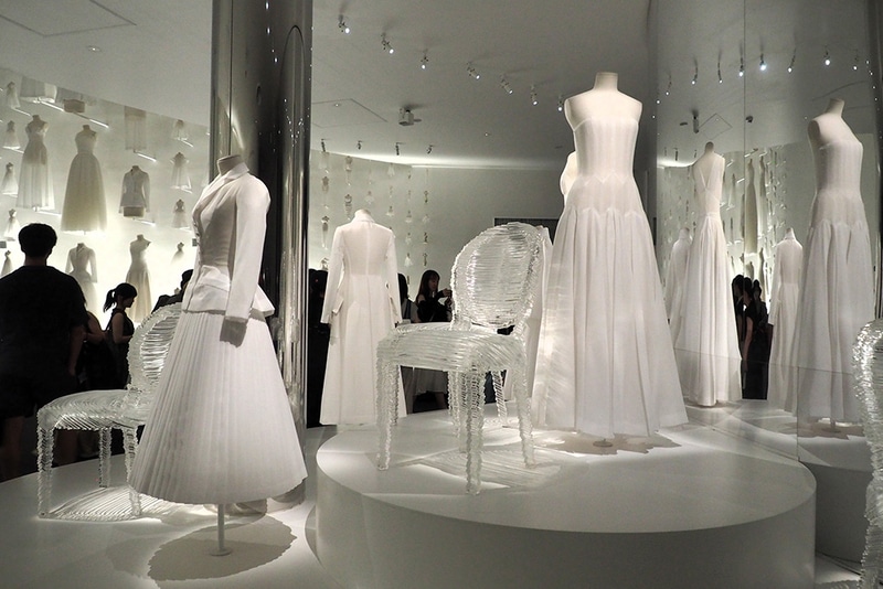 ディオールのインスタレーション