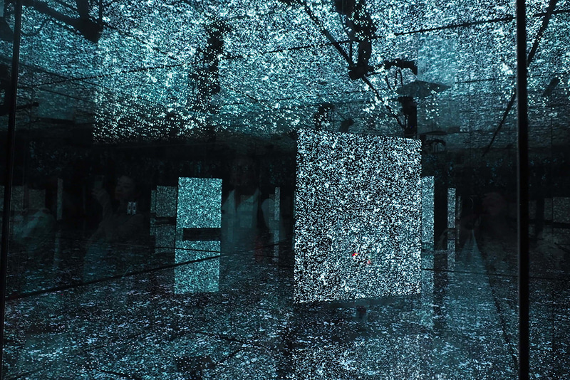 インスタレーションモードの様子