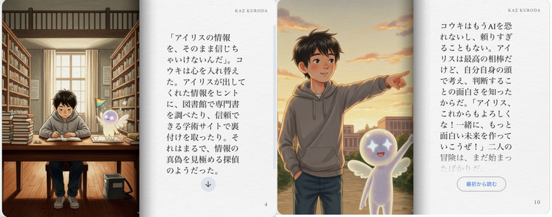 文科省生成AIガイドラインを絵本で解説