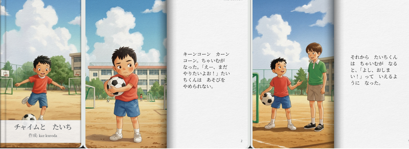 Storybook「時間を守ることの大切さ」