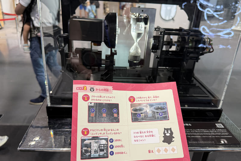 科学未来館の常設展を巡りながら、親子で謎解きを楽しむ「なぞときワンダーラリー」も実施