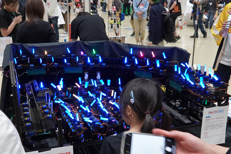 結合振動子モデルでライブ会場を再現してみたver2025（天狗工房）