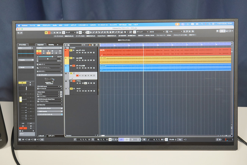 DAWソフト（Cubase AI）
