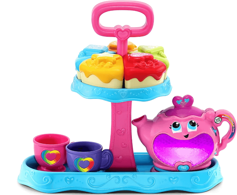Musical Rainbow Tea Party（Leap Frog）（出典：トイサブ！公式サイト）