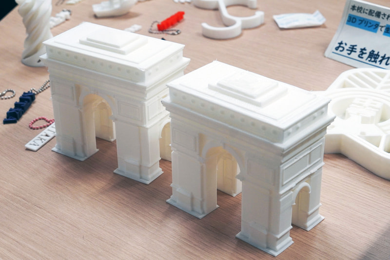 文化祭の入場ゲートを3Dプリンターで試作