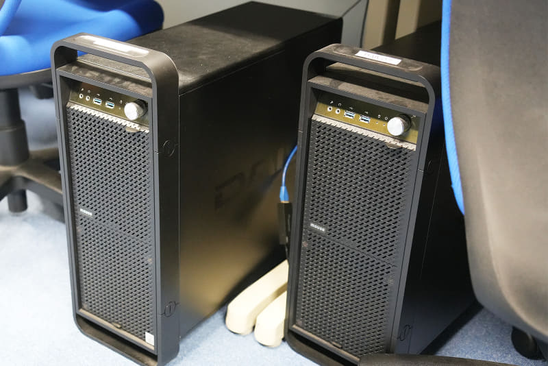 マウスコンピューターの「DAIV-DGZ530S3-SH2-VR」（Intel Core i7、32GBメモリー、Geforce RTX2060 Super、10GbE対応モデル）
