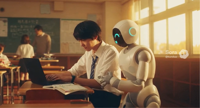 生成された動画（画像：筆者提供）