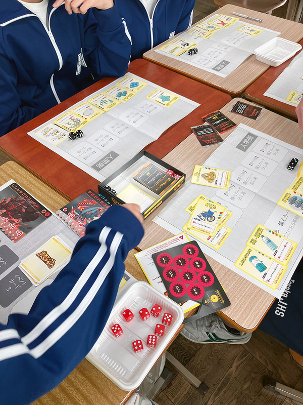 グループで議論しながら「最適な防災行動」を考察