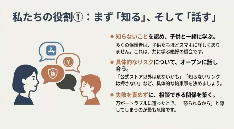 保護者や教育者がやるべきこと
