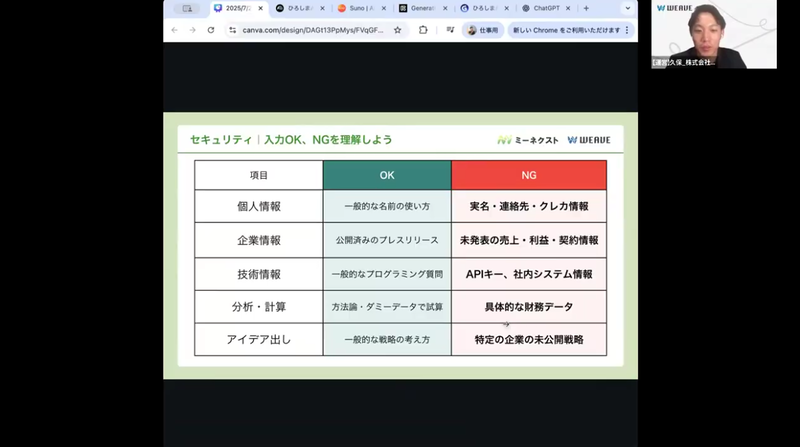 生成AIを安全に使うための具体的なセキュリティを紹介