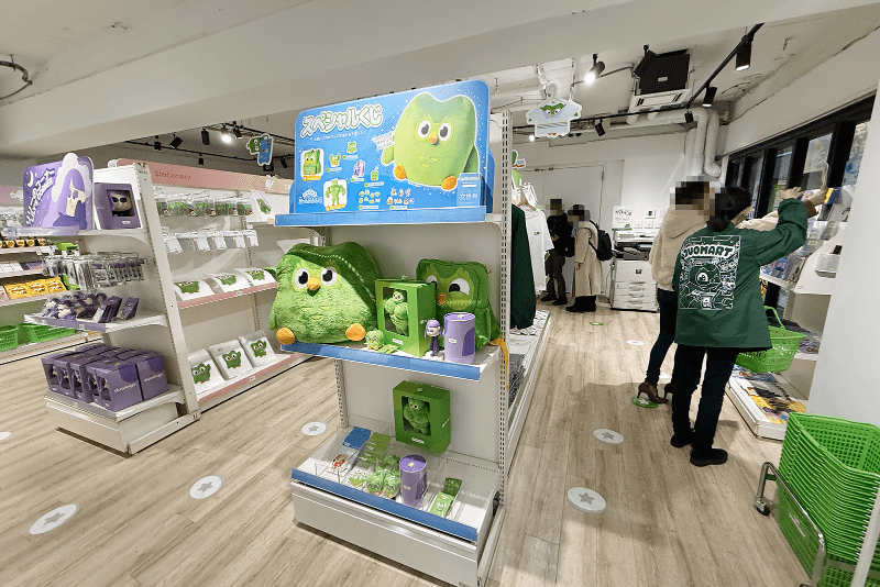 店内入ってすぐの様子
