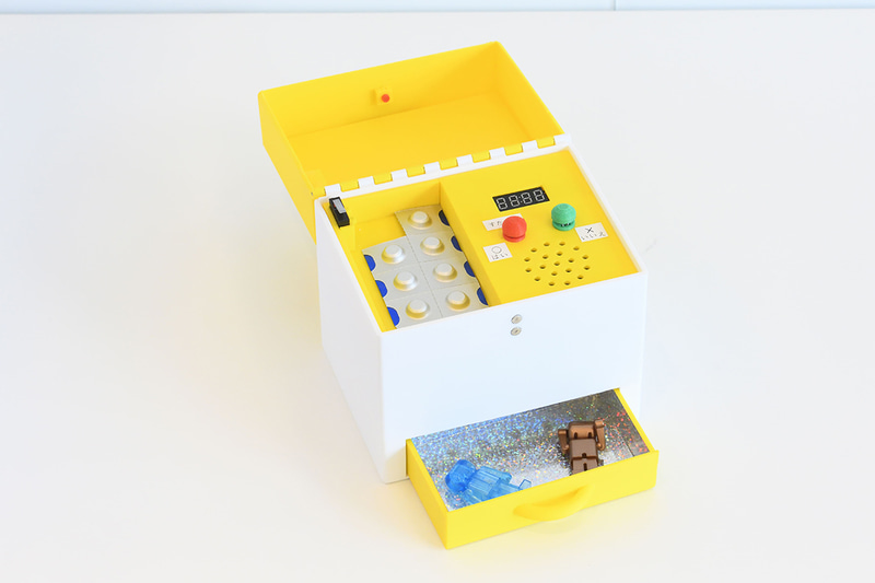 服薬をサポートするロボット「子ども専用舌下免疫療法薬箱Ⅱ」