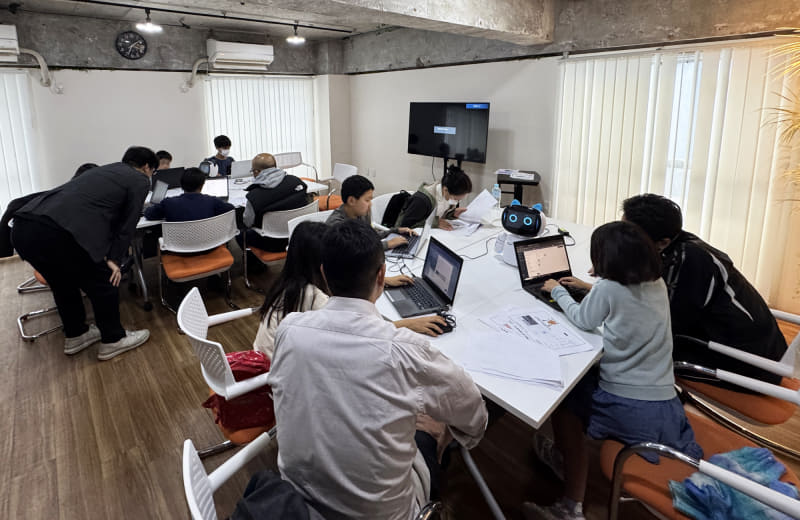 プログラミング体験会の様子