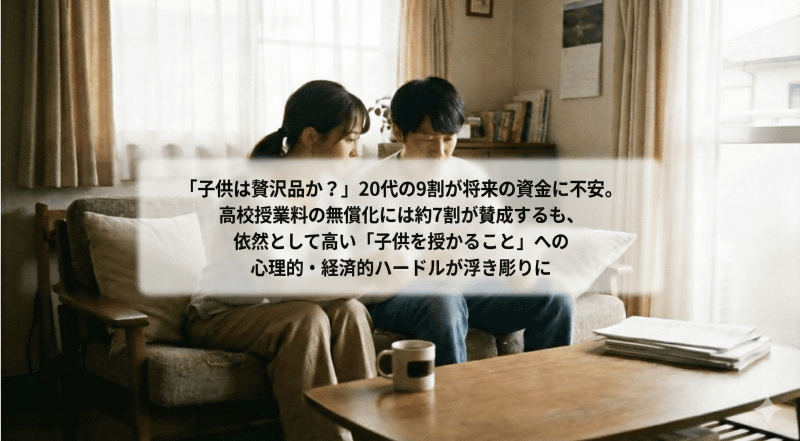 共有家計簿アプリを展開する株式会社OsidOriが、「家族のお金と少子化における課題調査」を実施