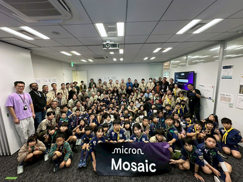 イベントの様子。「Micron Mosaic」とは、マイクロンの従業員による異文化や多様性を受け入れ尊重するERG（従業員リソースグループ）