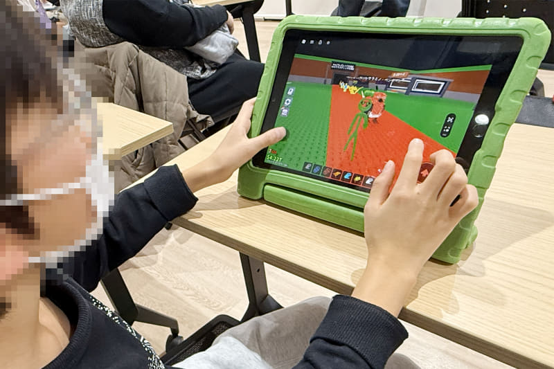 株式会社モンドリアンが主催する親子のRoblox教室に参加してきた（撮影：編集部）