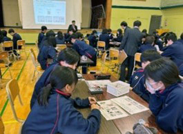 中学生向けの出前授業を実施